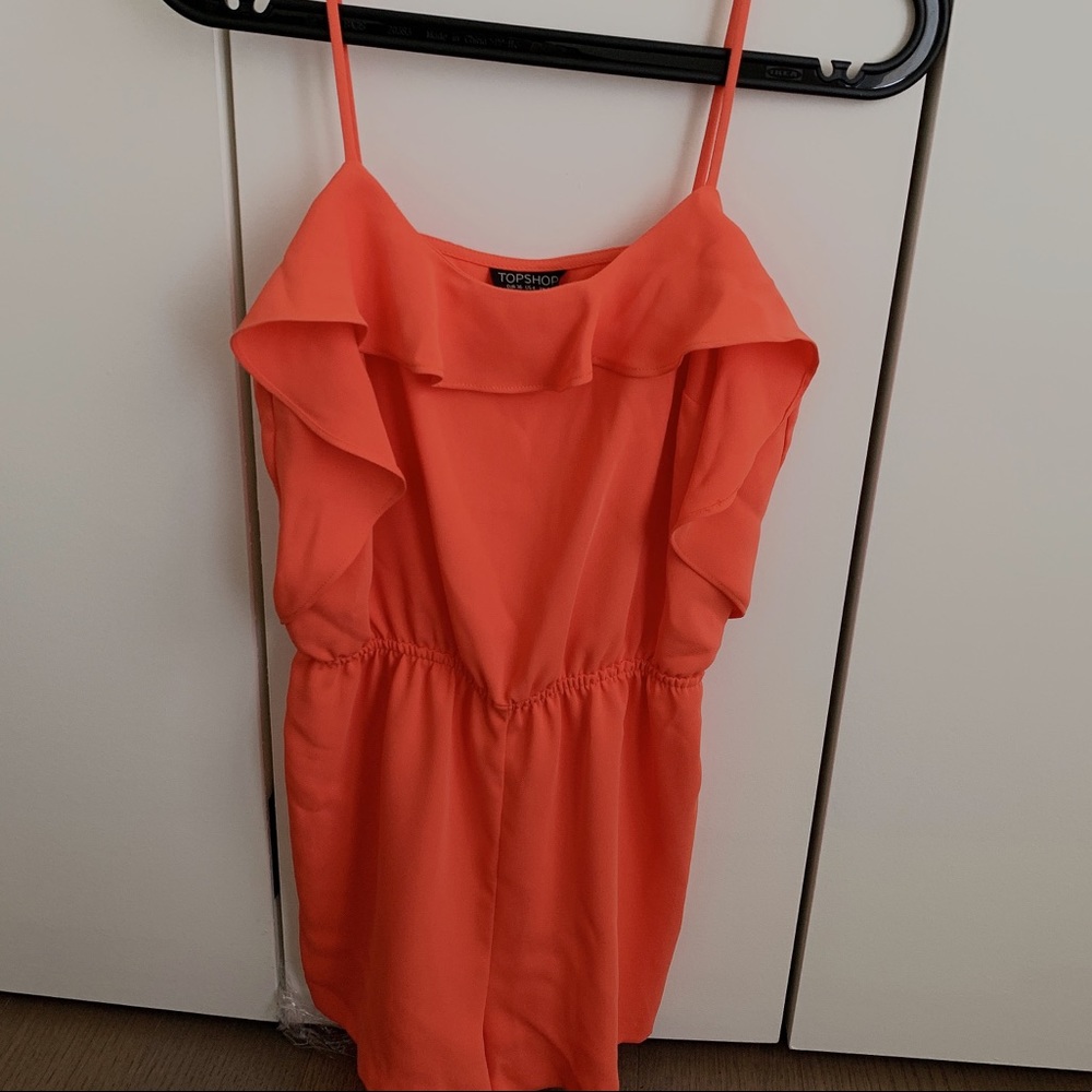 TOPSHOP Ruffle Romper